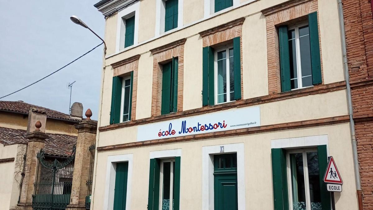 Ecole montessori de gaillac facade