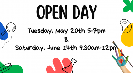 School open house promotion instagram post 1