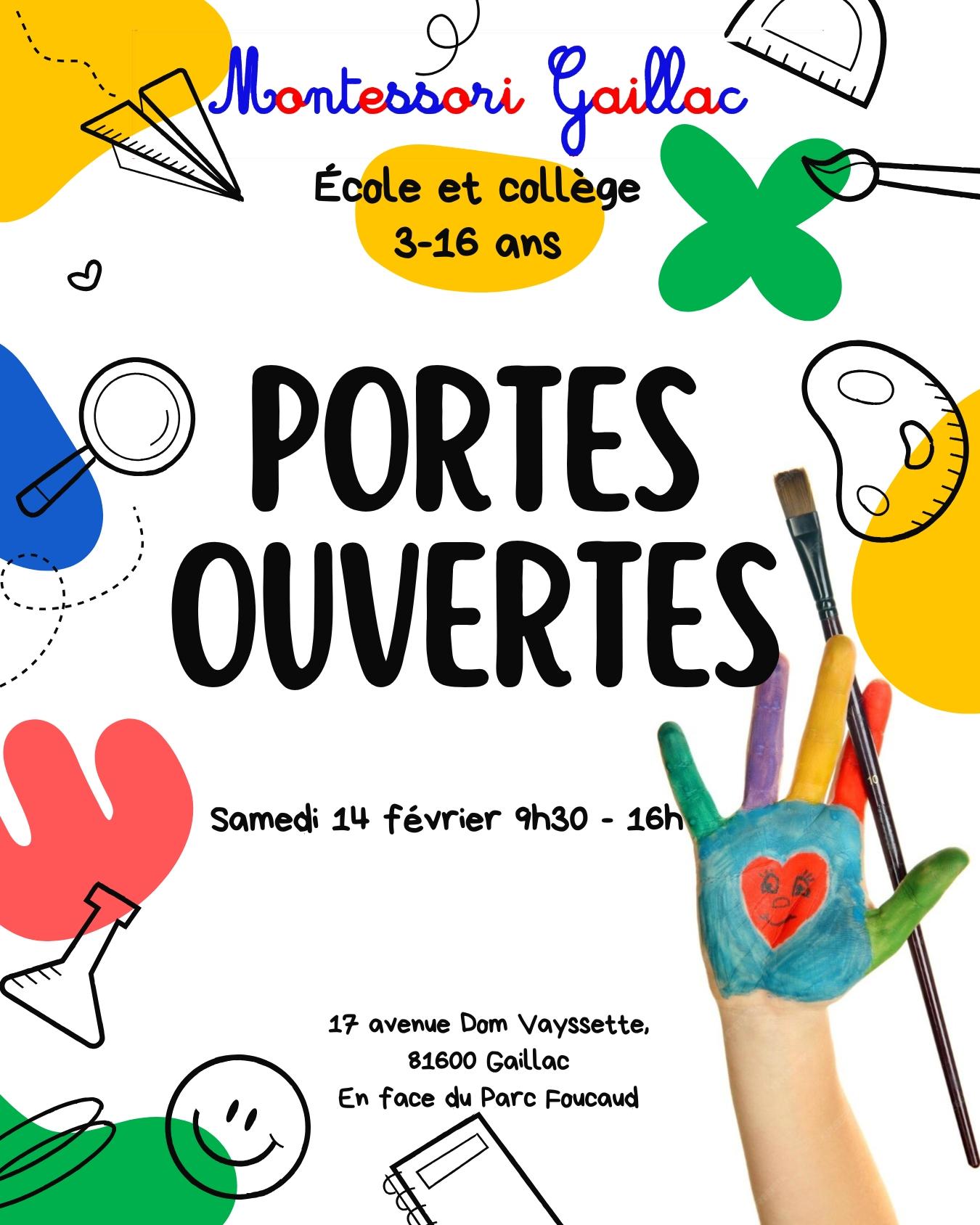 School open house promotion instagram post 1